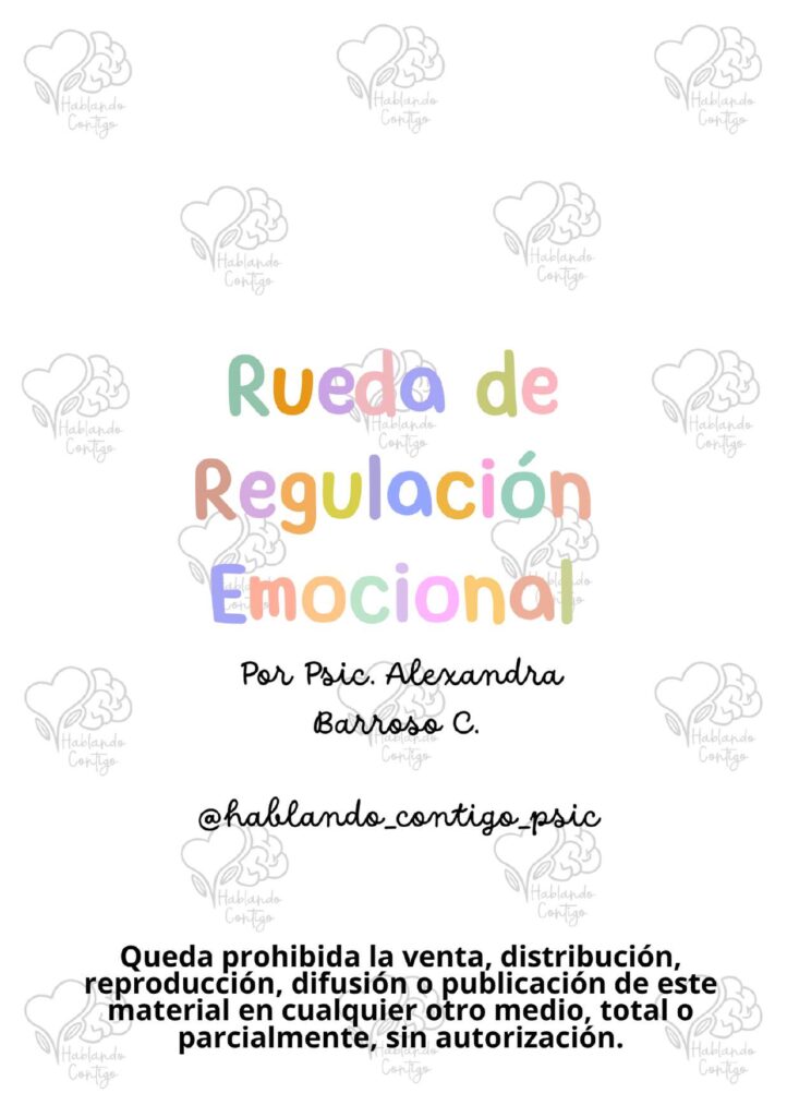 🧠✨ Rueda de Regulación Emocional + Regalito 🎁